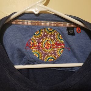 Robert Graham Navy Blue long sleeved shirt